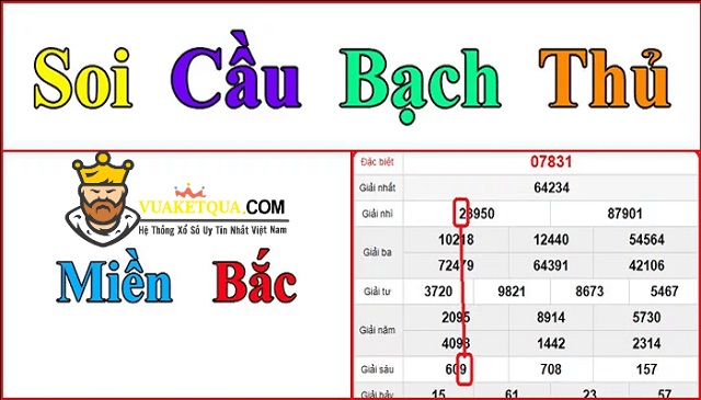 Soi cầu lô bạch thù để chốt số dàn lô XSMB hôm nay